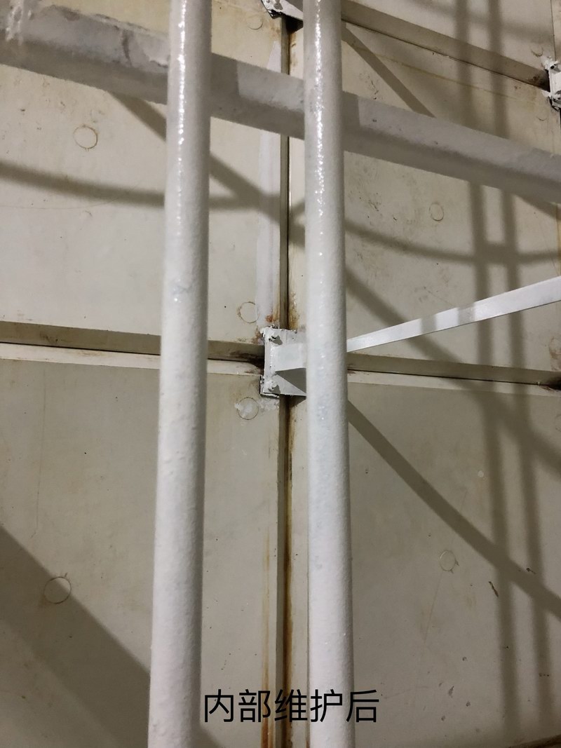 水箱拉筋维护后